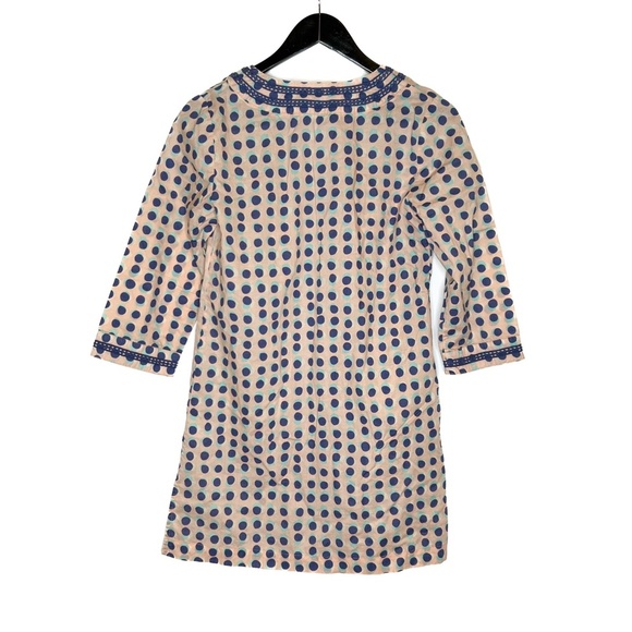 Boden Tunic Embroidered Top Polka Dot Printed - Picture 7 of 7